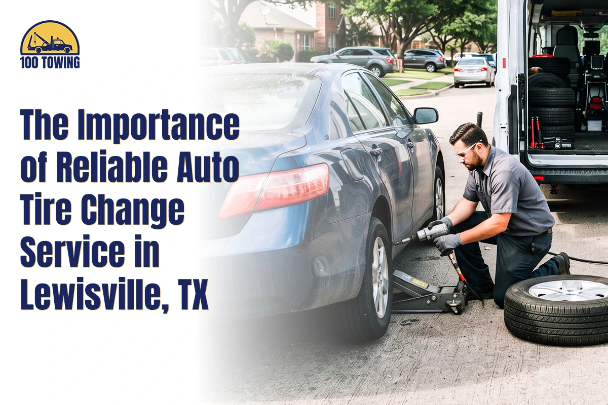 Reliable Auto Tire Change Service in Lewisville